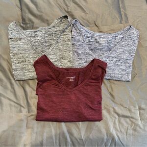 Set of 3 Size XL Amazon Essentials Athletic Shirts